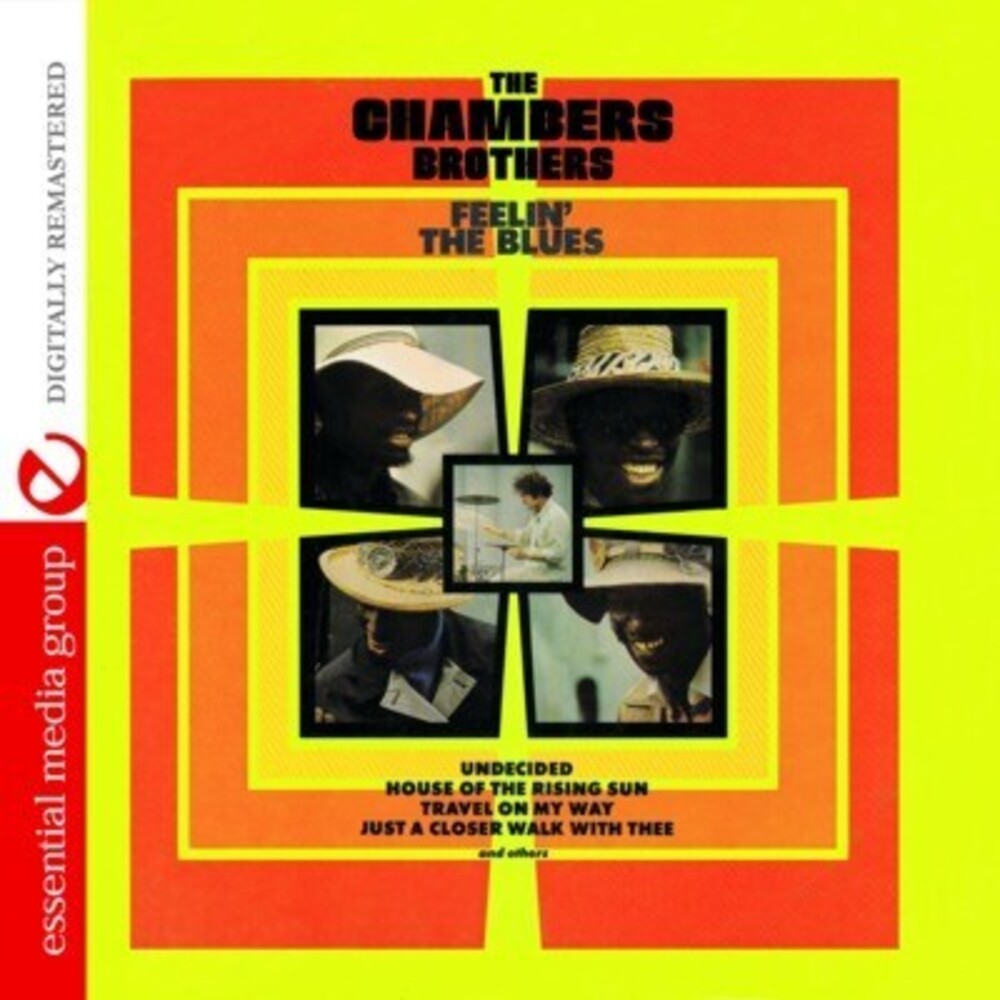 the album cover for Chambers Brothers - Feelin' the Blues