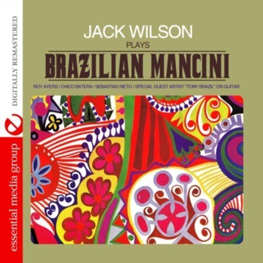 the album cover for Jack Wilson - Jack Wilson Plays Brazilian Mancini