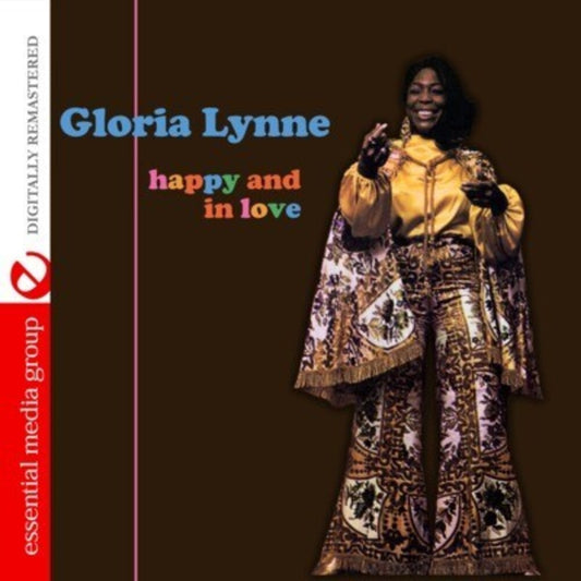 the album cover for Gloria Lynne - Happy and in Love