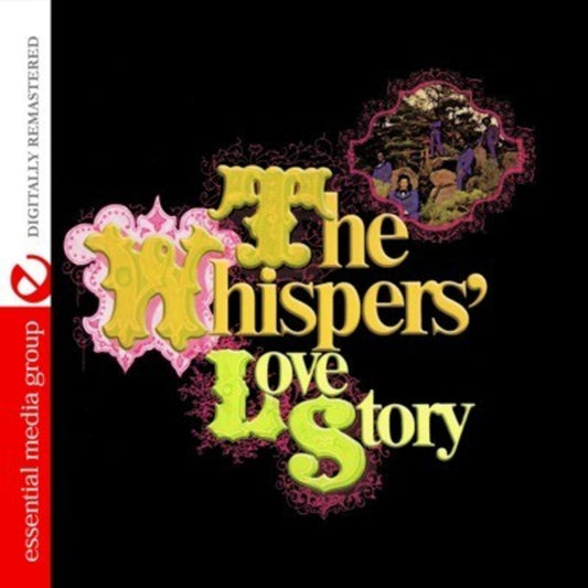 the album cover for Whispers - The Whispers Love Story