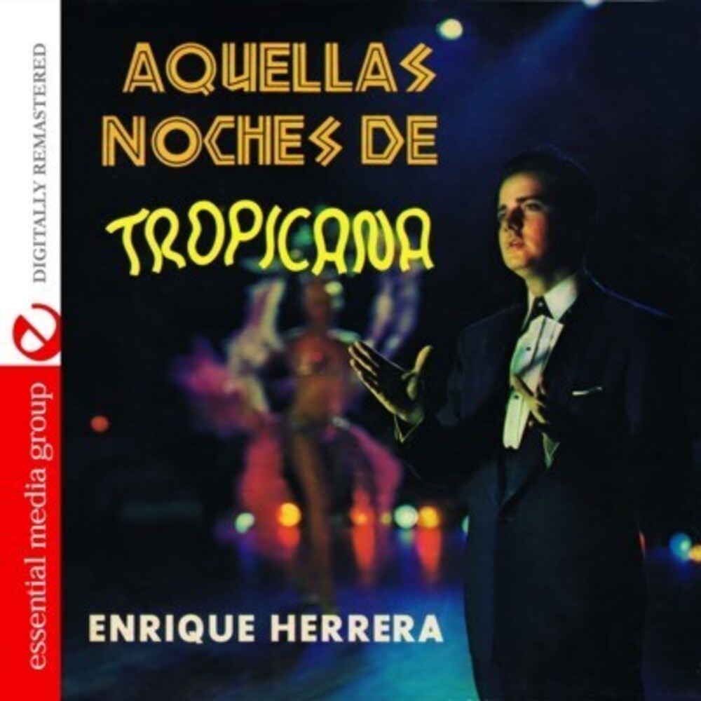 the album cover for Enrique Herrera - Aquellas Noches de Tropicana