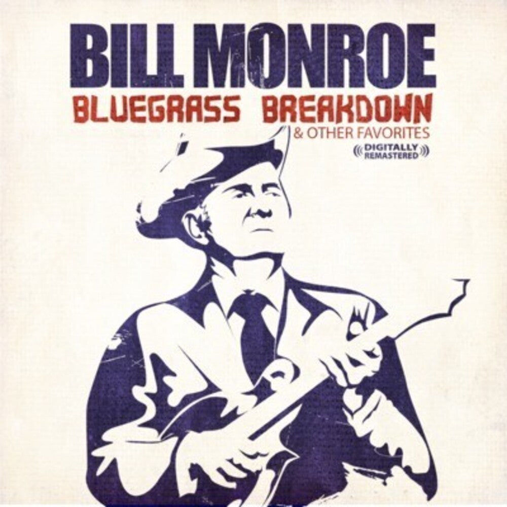 the album cover for Bill Monroe - Bluegrass Breakdown