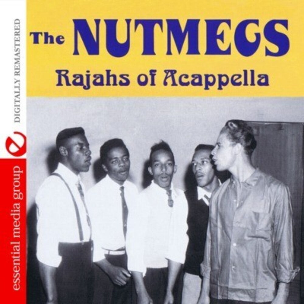 the album cover for Nutmegs - Rajahs of Acappella