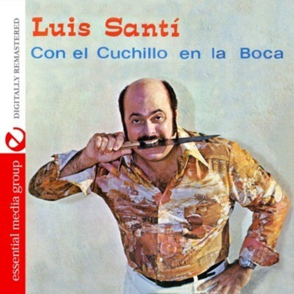 the album cover for Luis Santi - Con El Cuchillo en la Boca