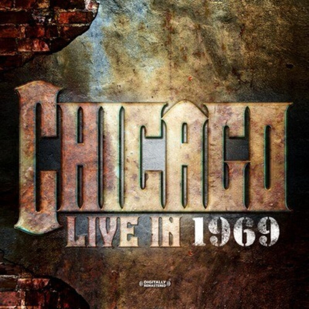 the album cover for Chicago - Live in 1969