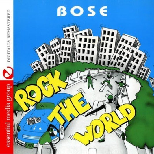 the album cover for B.O.S.E. - Rock the World