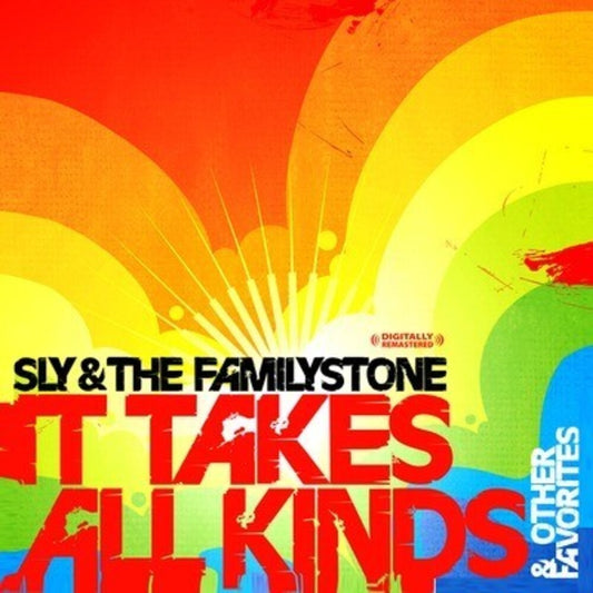 the album cover for Sly & The Family Stone - It Takes All Kinds & Other Favorites