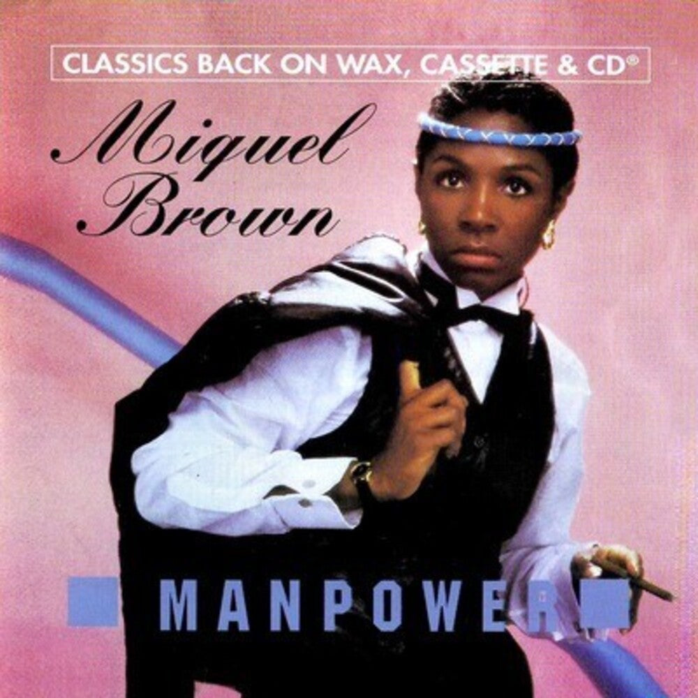 the album cover for Miquel Brown - Manpower