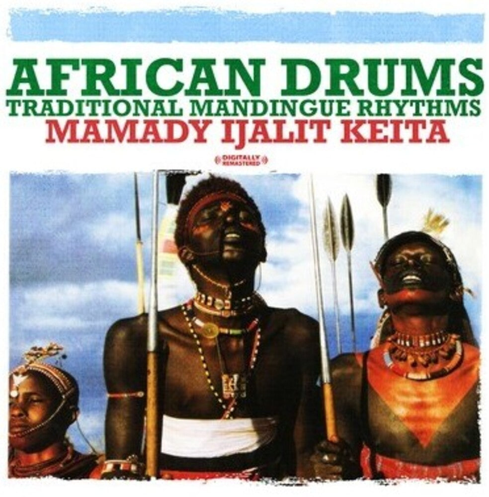 the album cover for Mamady Keita Ijalit - African Drums: Traditional Mandingue Rhythms