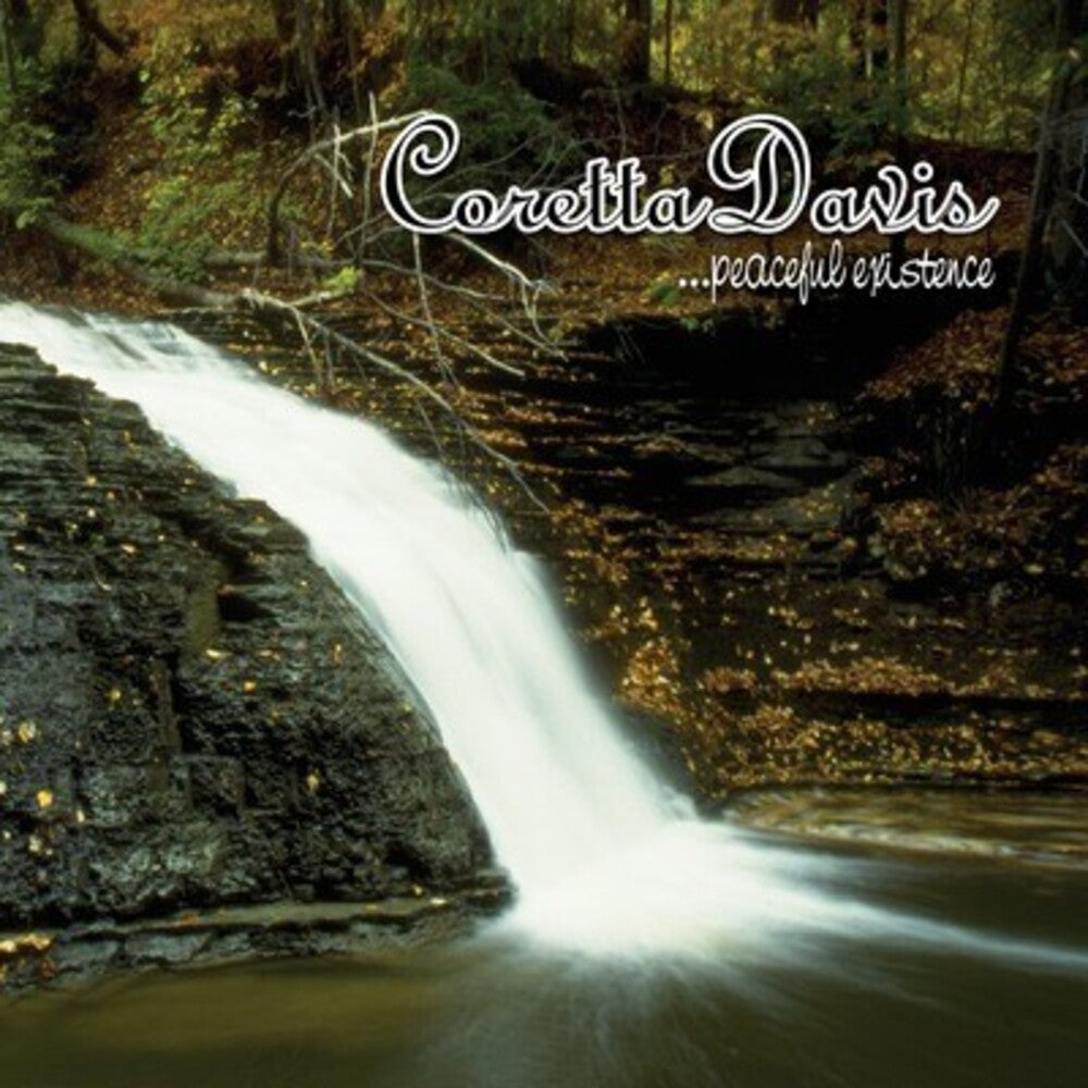 the album cover for Correta Davis - Peaceful Existence