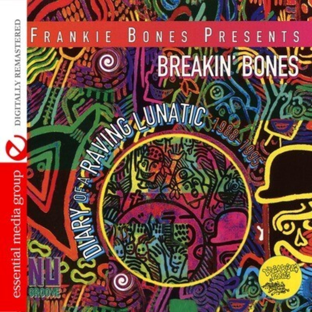 the album cover for Frankie Bones - Diary of a Raving Lunatic