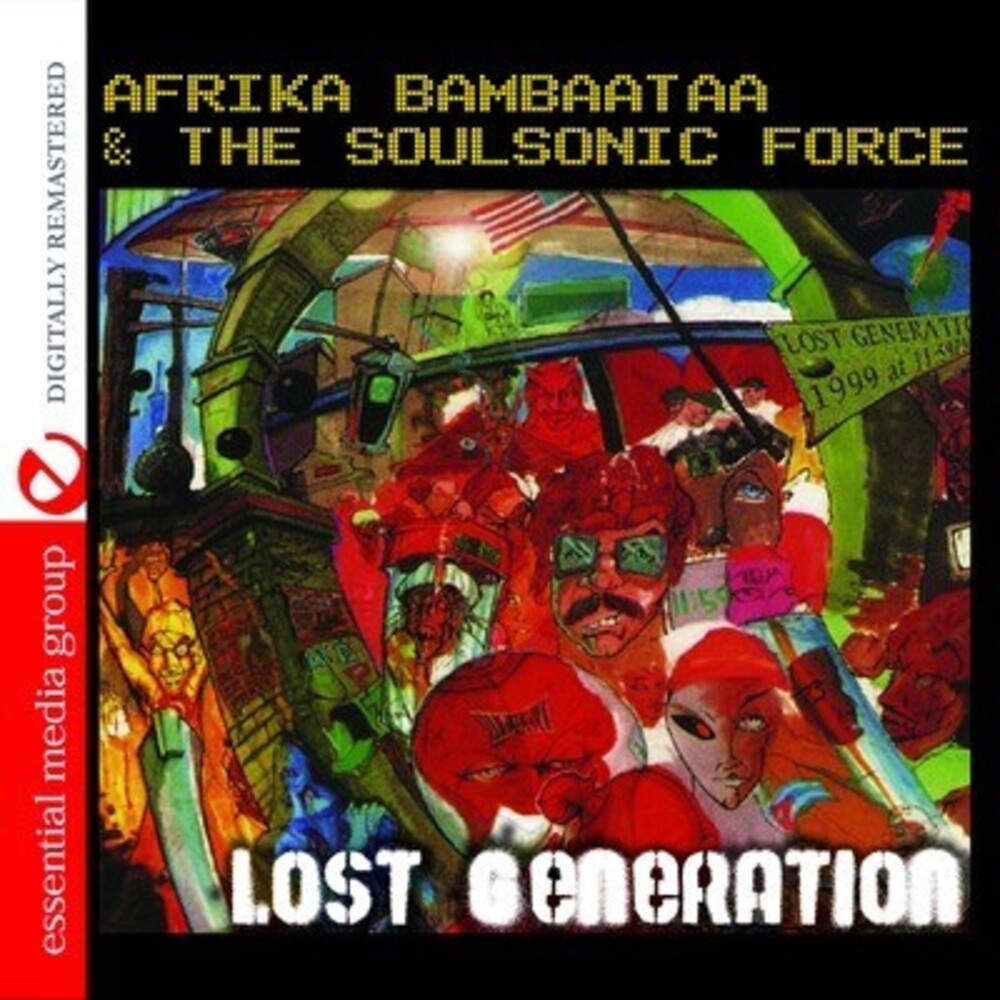 the album cover for Afrika Bambaataa & The Soul Sonic Force - Lost Generation