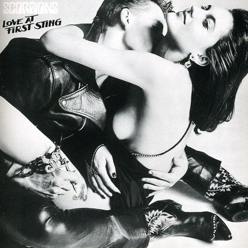 the album cover for Scorpions - Love at First Sting