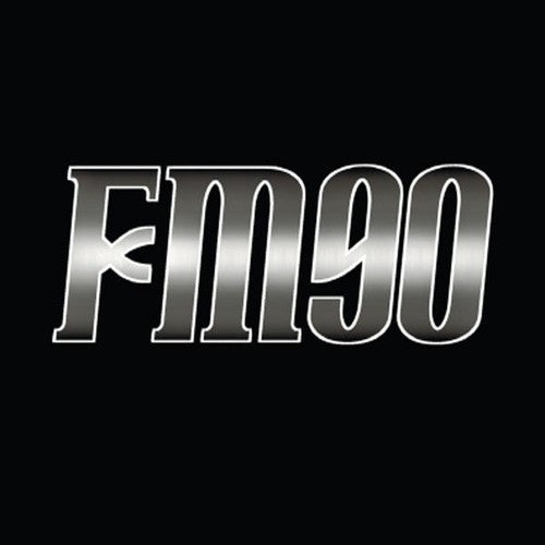 the album cover for FM90 - FM90