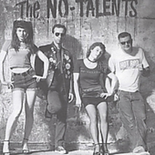 the album cover for No Talents - No Talents
