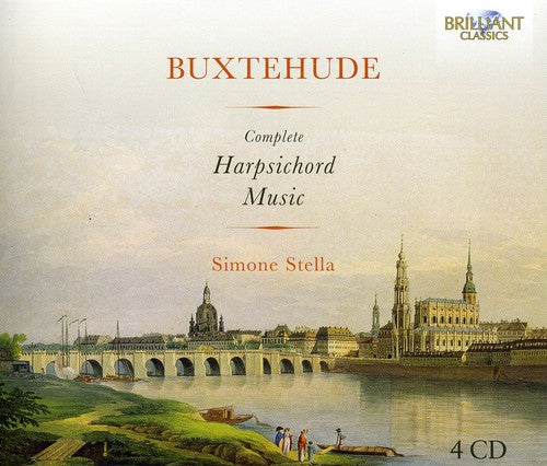 the album cover for Simone Stella - Complete Harpsichord Music