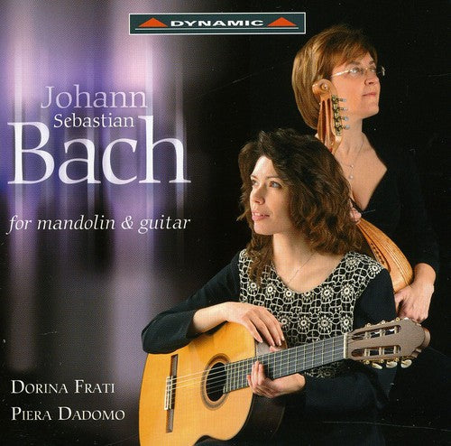 the album cover for Dorina Frati - Transcriptions for Mandolin & Guitar