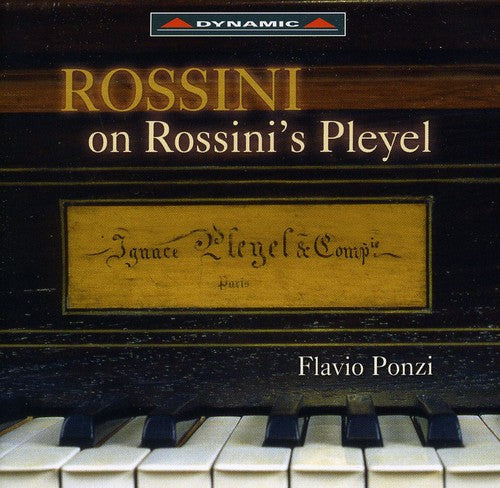 the album cover for Flavio Ponzi - Rossini on Rossini's Pleyel