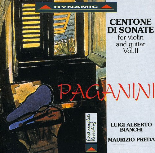 the album cover for Luigi Alberto Bianchi - Centone Di Sonate for Violin & Guitar 2