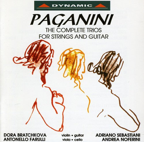 the album cover for Andrea Noferini - Complete Trios for Strings & Guitar / Serenata