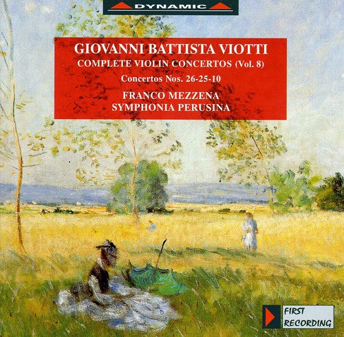 the album cover for Franco Mezzena - Complete Violin Concertos 8