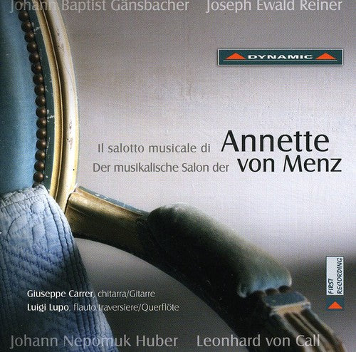 the album cover for Giuseppe Carrer - Il Salotto Musicale Di Annette Von Menz