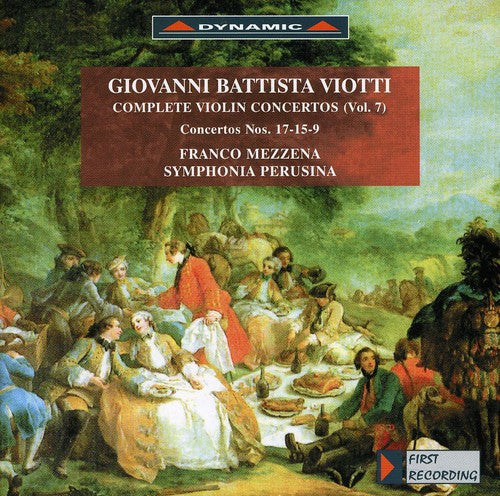 the album cover for Franco Mezzena - Violin Ctos 17 15 & 9 Vii