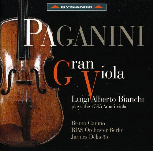 the album cover for Luigi Alberto Bianchi - Sonata Per la Gran Viola