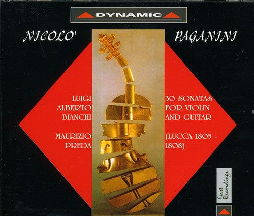 the album cover for Luigi Alberto Bianchi - 30 Sonatas for Violin & Guitar