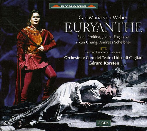 the album cover for Gerard Korsten - Euryanthe