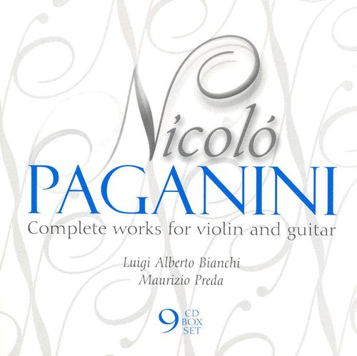 the album cover for Luigi Alberto Bianchi - Complete Works for Violin & Guitar
