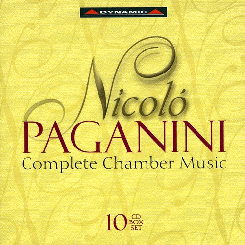 the album cover for Paganini / Bratchkova / Frati / Farulli / Gonella - Complete Chamber Music