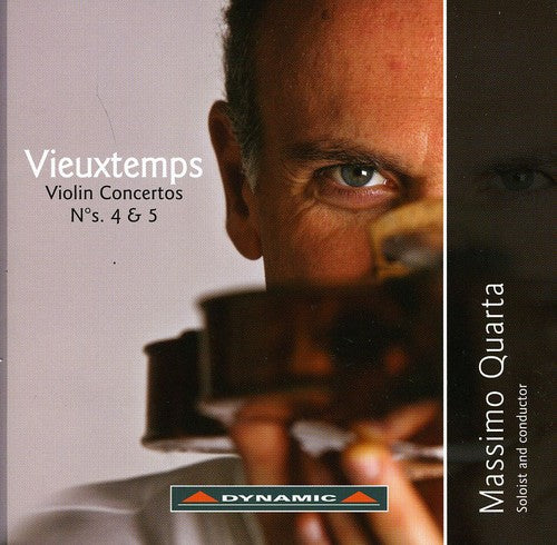 the album cover for Massimo Quarta - Violin Concerto