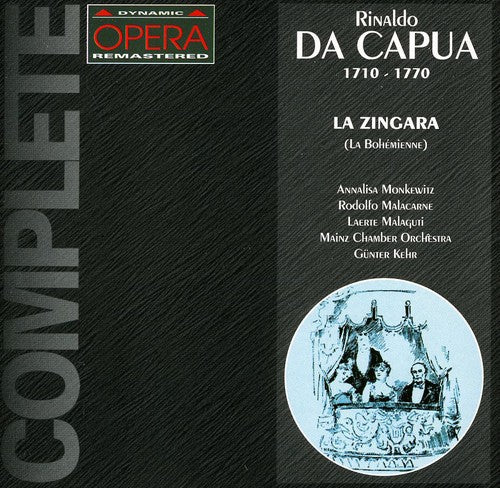 the album cover for Annalisa Monkewitz - La Zingara