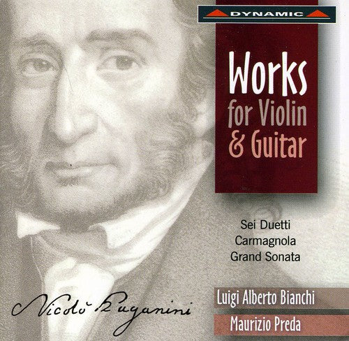 the album cover for Luigi Alberto Bianchi - Works for Violin & Guitar