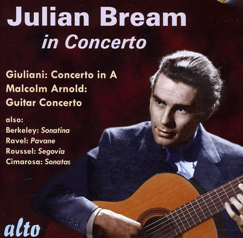 the album cover for JULIAN BREAM - Julian Bream in Concerto