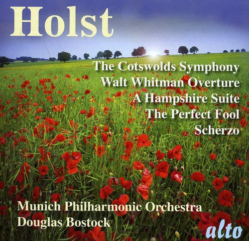 the album cover for Munich Symphony Orchestra - Cotswolds Symphony & Walt Whitman Overture
