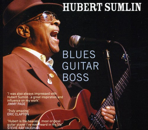 the album cover for Hubert Sumlin - Blues Guitar Boss