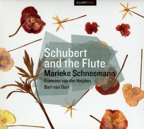 the album cover for Marieke Schneemann - Schubert & the Flute