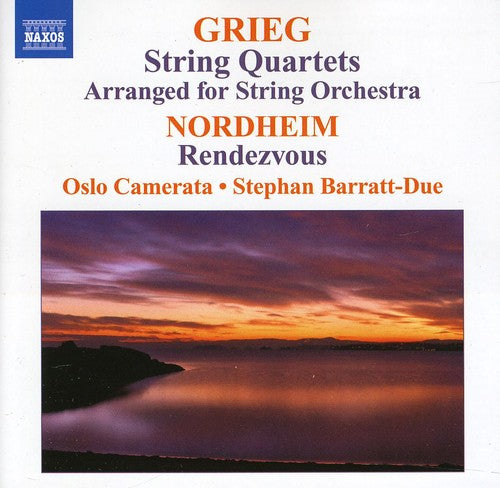 the album cover for Oslo Camerata - String Quartets Arr for String Orch / Rendezvous