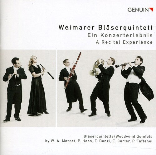 the album cover for Weimar Wind Quintet - Recital Experience