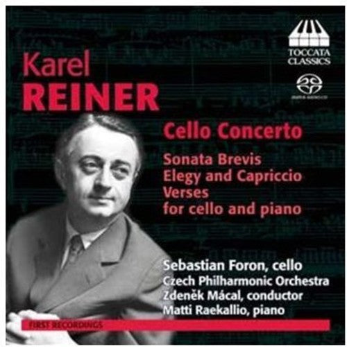 the album cover for Reiner / Foron / Raekallio / Macal - Cello Concerto