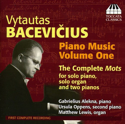 the album cover for Gabrielius Alekna - Piano Music 1