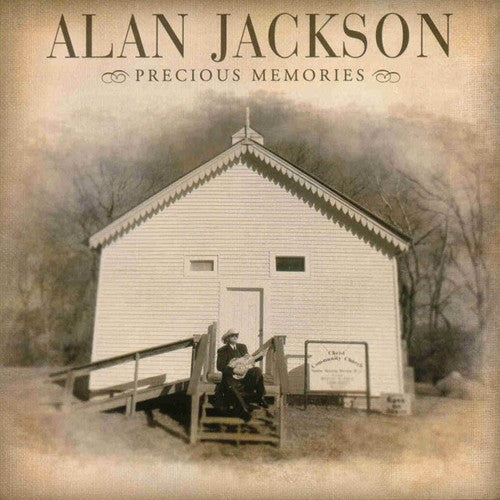 the album cover for Alan Jackson - Precious Memories