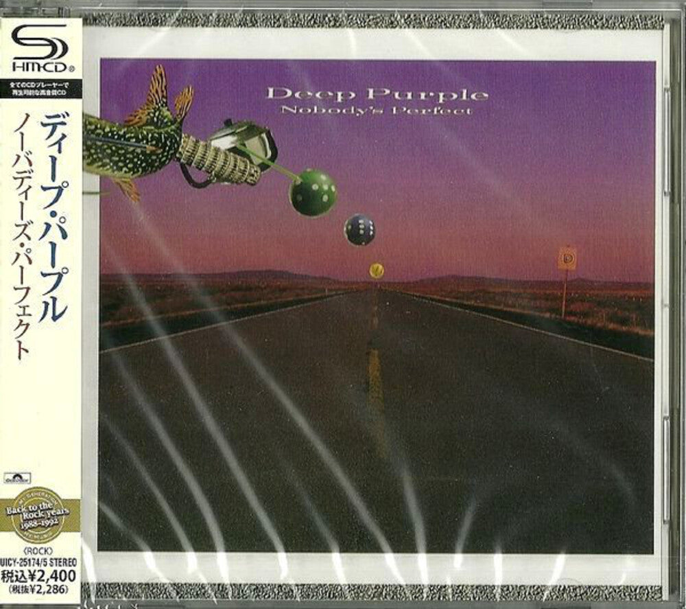the album cover for Deep Purple - Nobody's Perfect (SHM-CD)