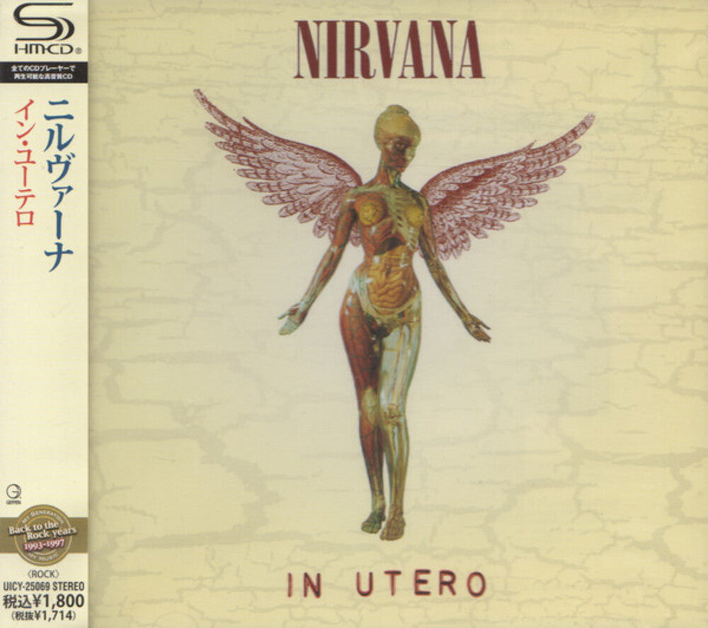 the album cover for Nirvana - In Utero [Import]