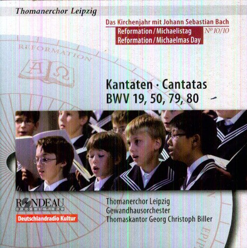 the album cover for Georg Christoph Biller - Cantatas for Reformation