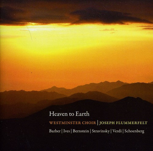 the album cover for Joseph Flummerfelt - Heaven to Earth
