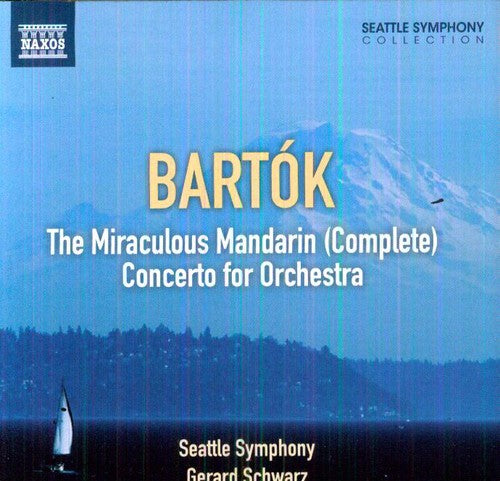 the album cover for Gerard Schwarz - Miraculous Mandarin (Comp) / Concerto for Orch