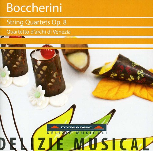 the album cover for Boccherini / Quartetto Darchi Di Venezia - String Quartets Op. 8